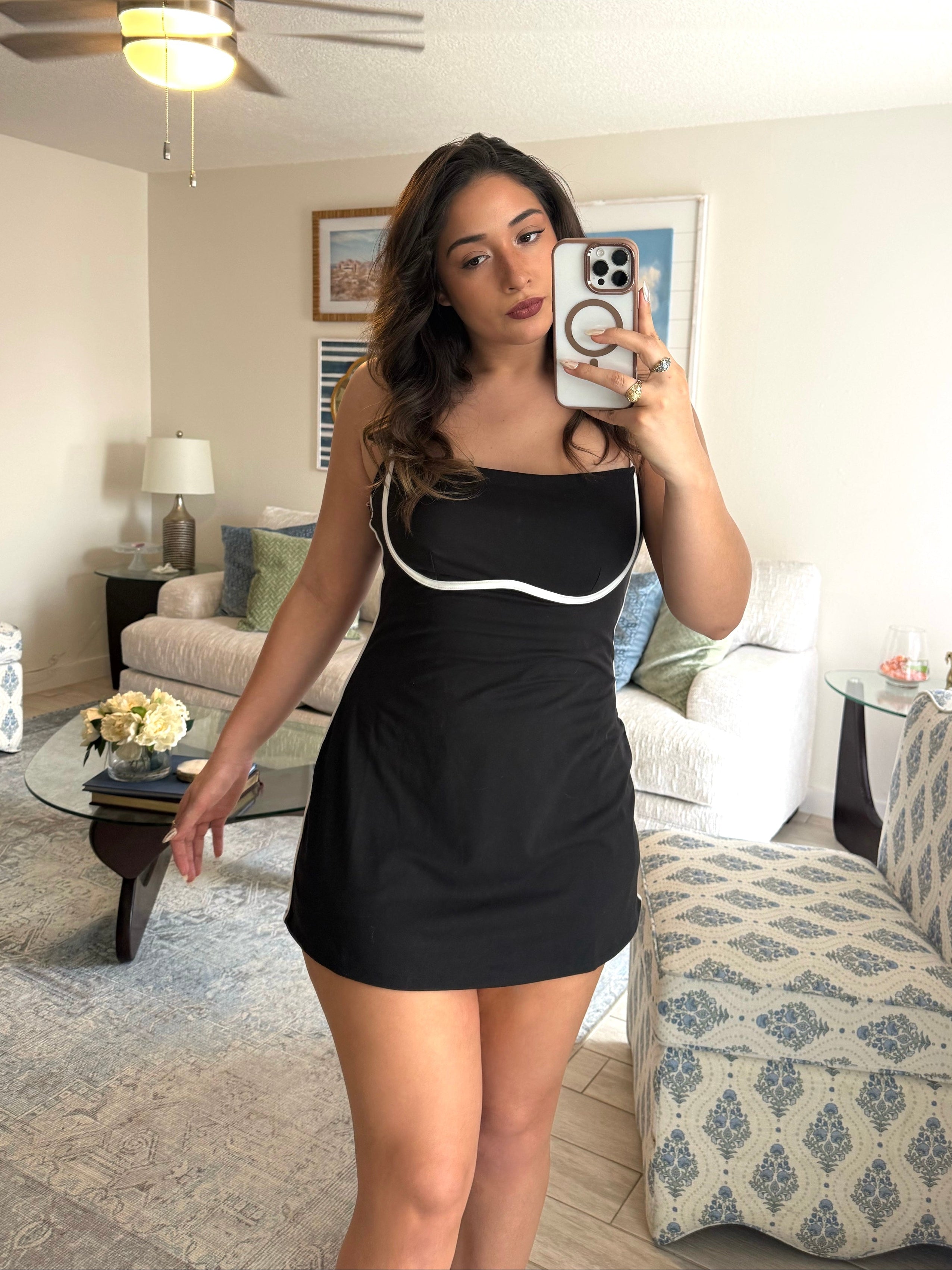 two tone active dress