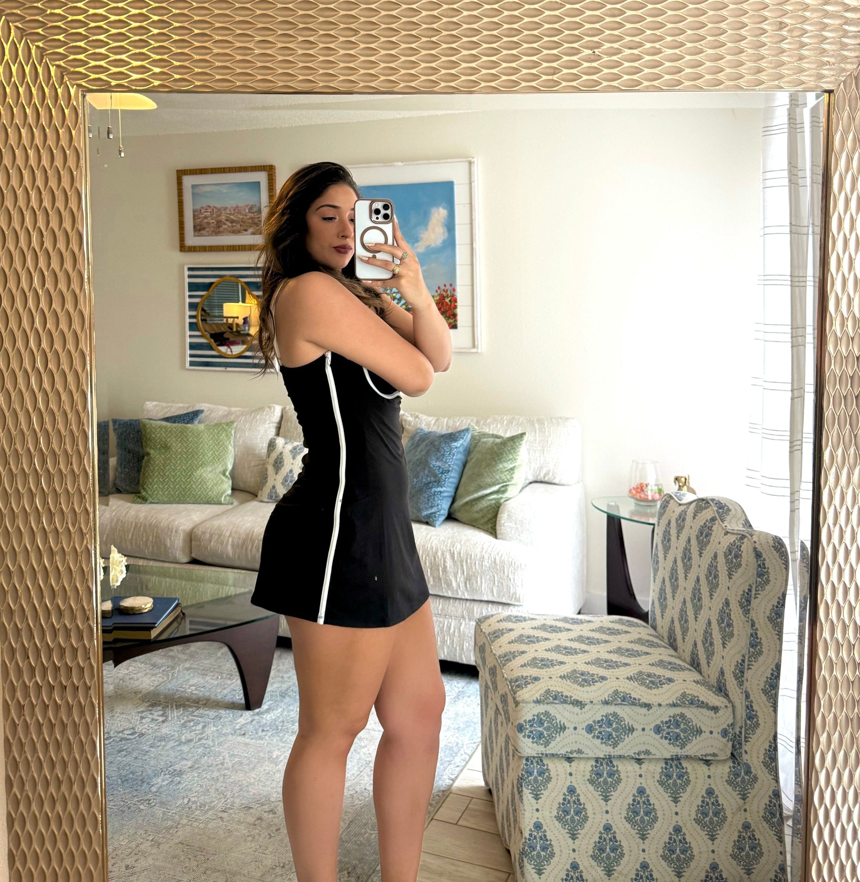 two tone active dress