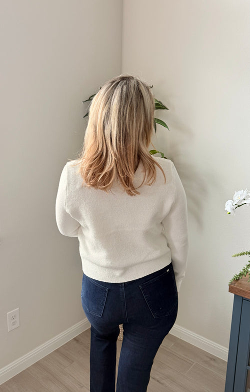 Buttoned Blanc cardigan